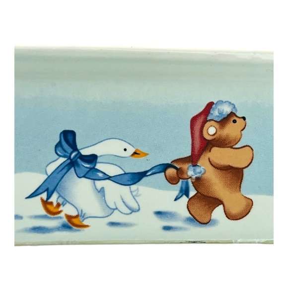Vintage 1988 House of Lloyd Ceramic "Quacker Dish" Serving Tray - Picture 10 of 12